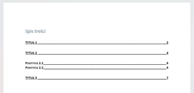 Jak skutecznie stworzyć spis wykresów w pracy licencjackiej?