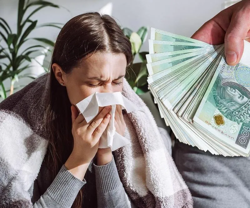 Podatek od zasiłku chorobowego