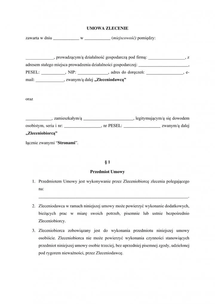 Składki ZUS i podatki zleceniobiorcy